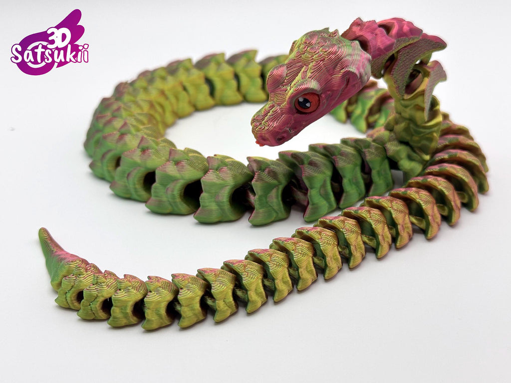 Articulated Flexi Python Snake Toy