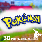 Pokemon Logo Wall Decoration