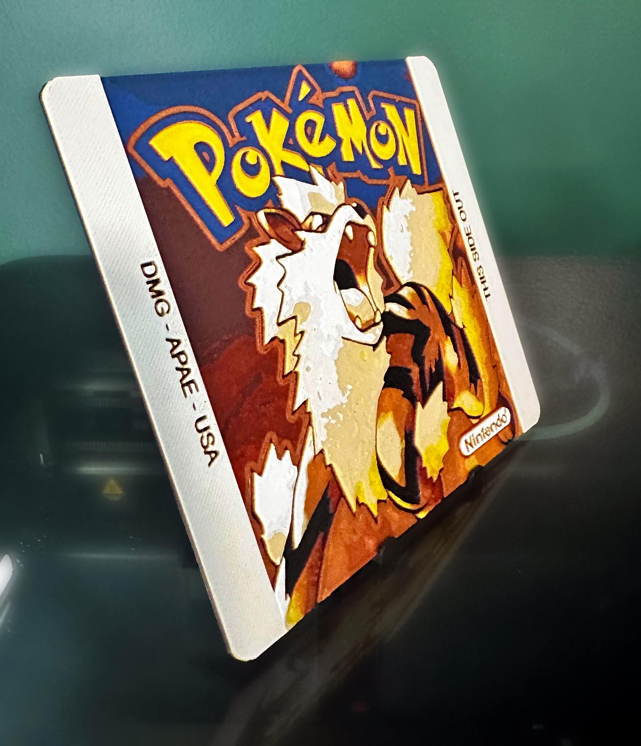 Arcanine Gameboy Cartridge Wall Art