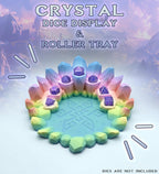 Crystal D&D Dice Rolling Tower