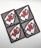 Kansas City Chiefs Coasters - Set of 4