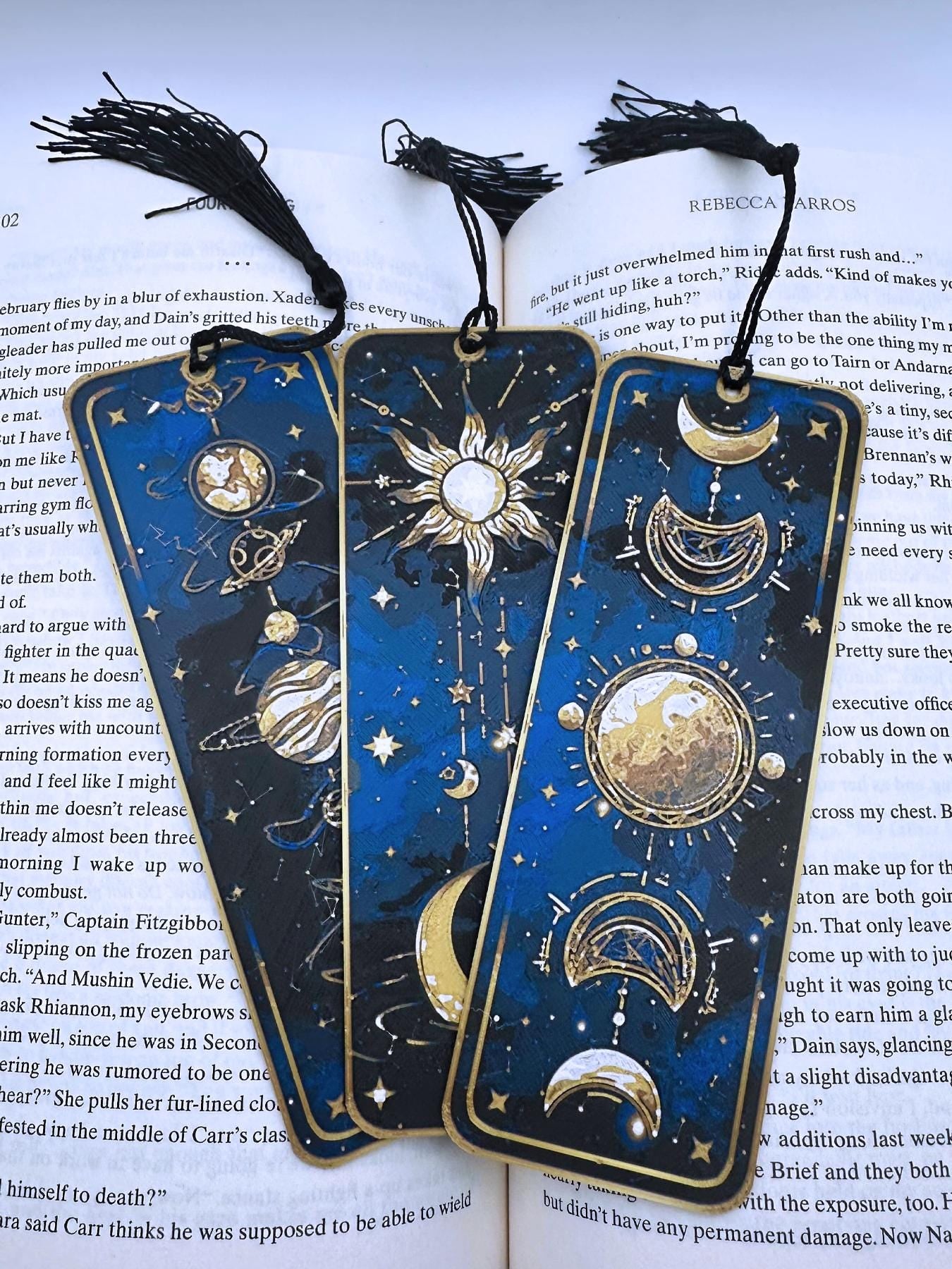 Cosmic Space Bookmarks - Set of 3