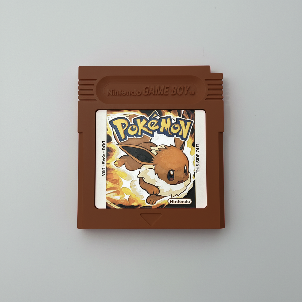 Eevee Gameboy Cartridge Wall Art