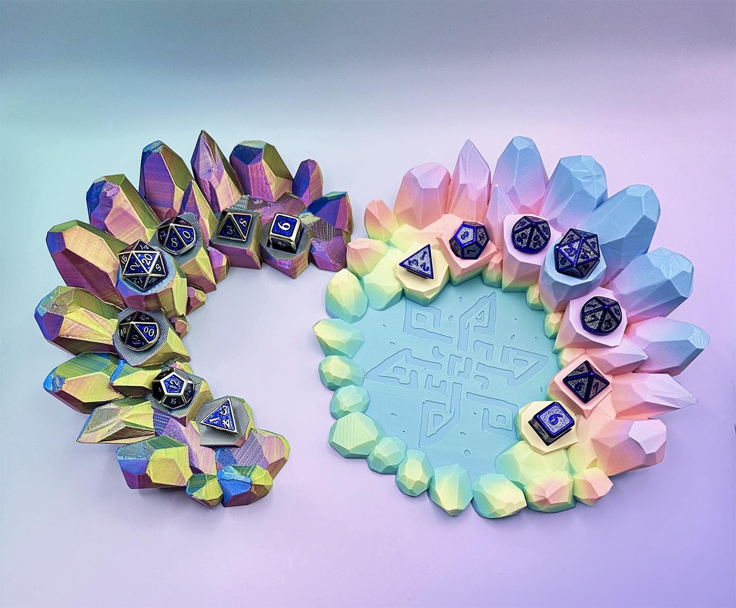 Crystal D&D Dice Rolling Tower