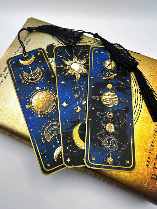 Cosmic Space Bookmarks - Set of 3