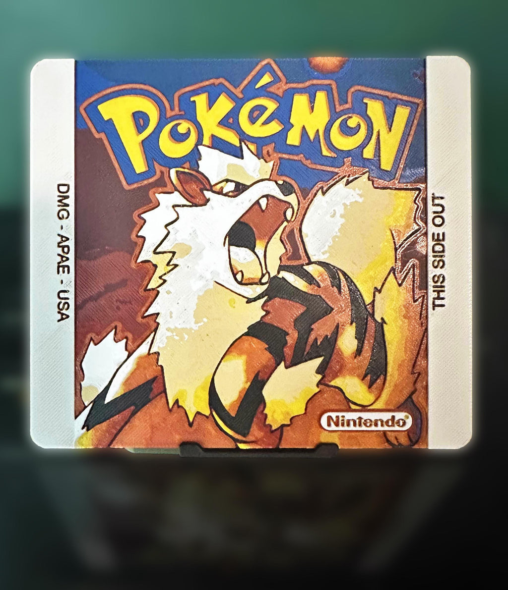 Arcanine Gameboy Cartridge Wall Art