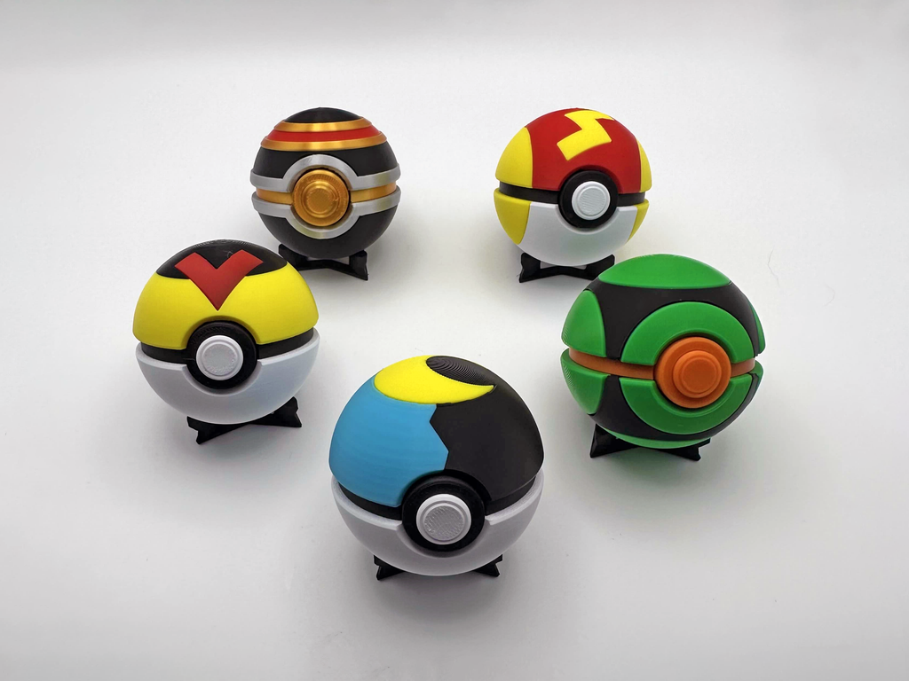 Pokeball 'Button' Clickers