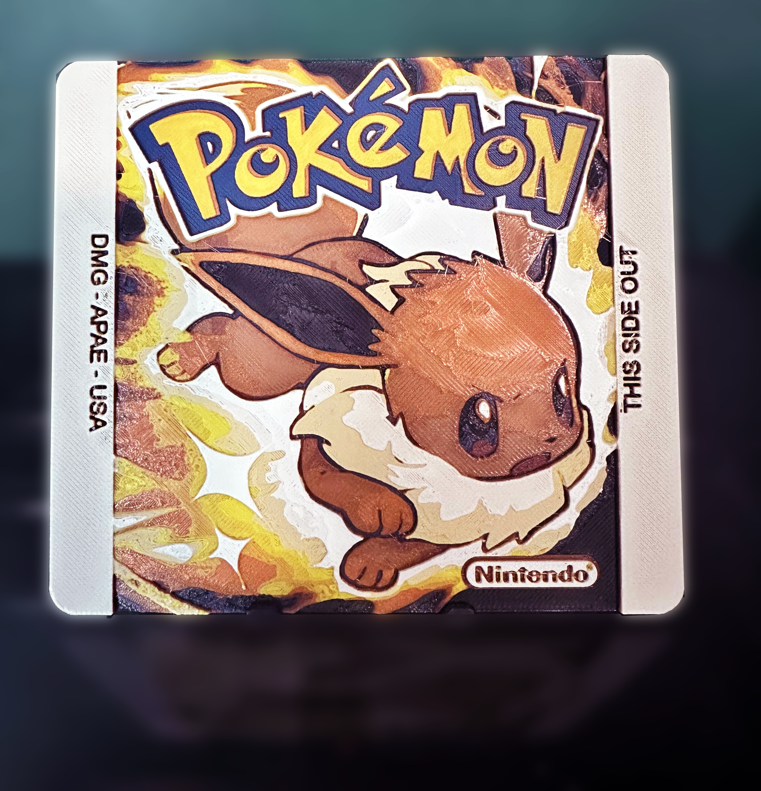 Eevee Gameboy Cartridge Wall Art