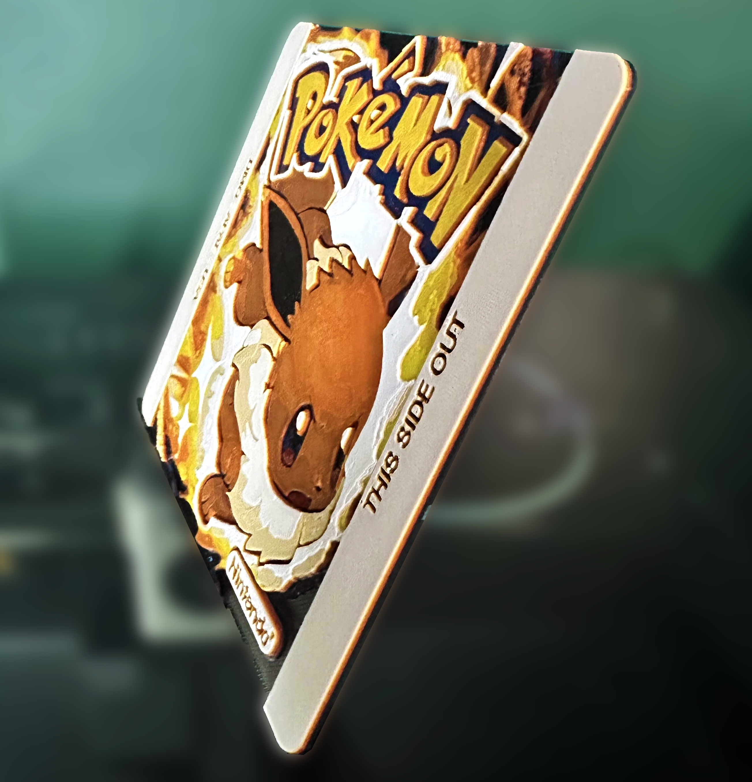 Eevee Gameboy Cartridge Wall Art