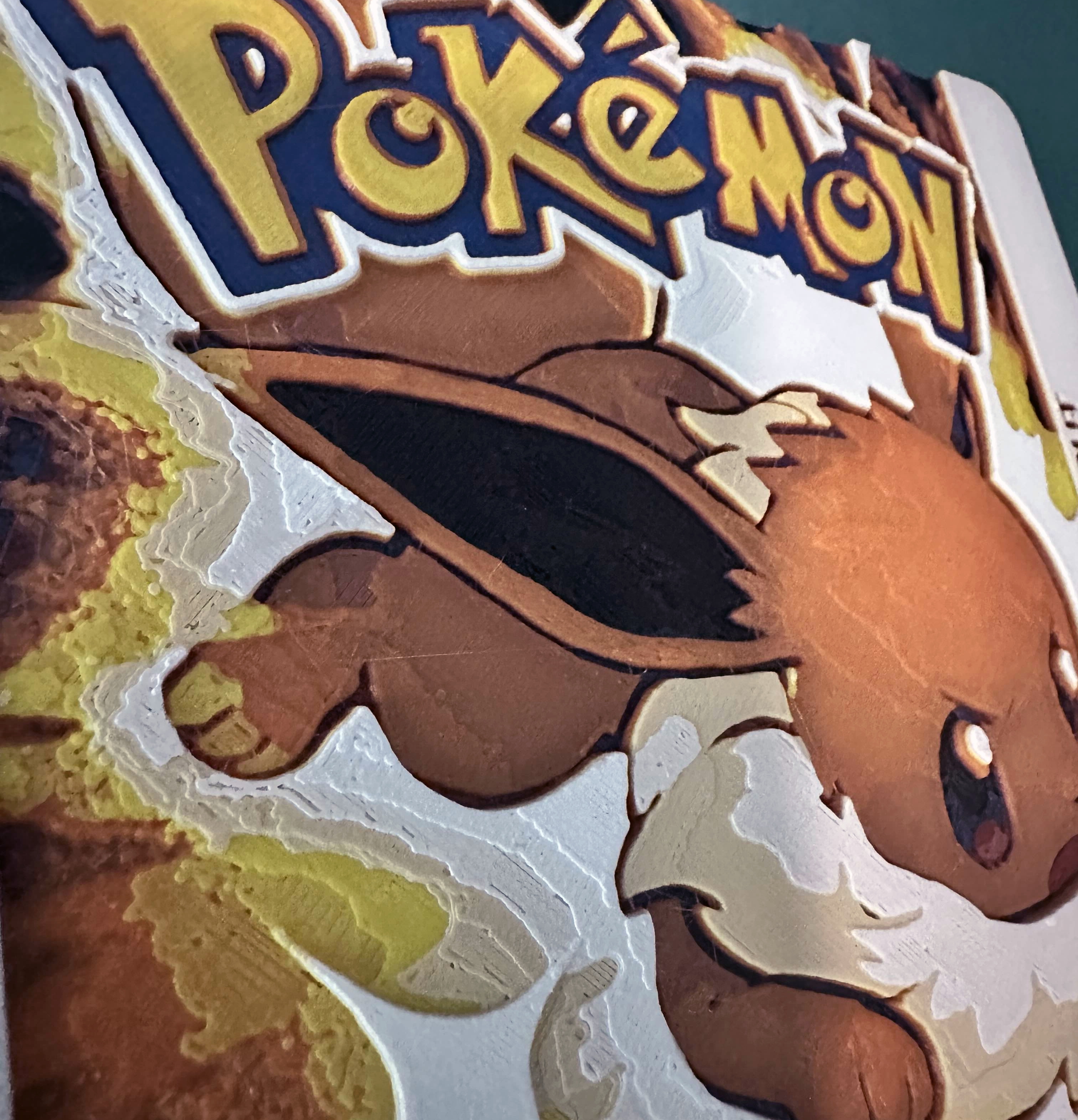 Eevee Gameboy Cartridge Wall Art