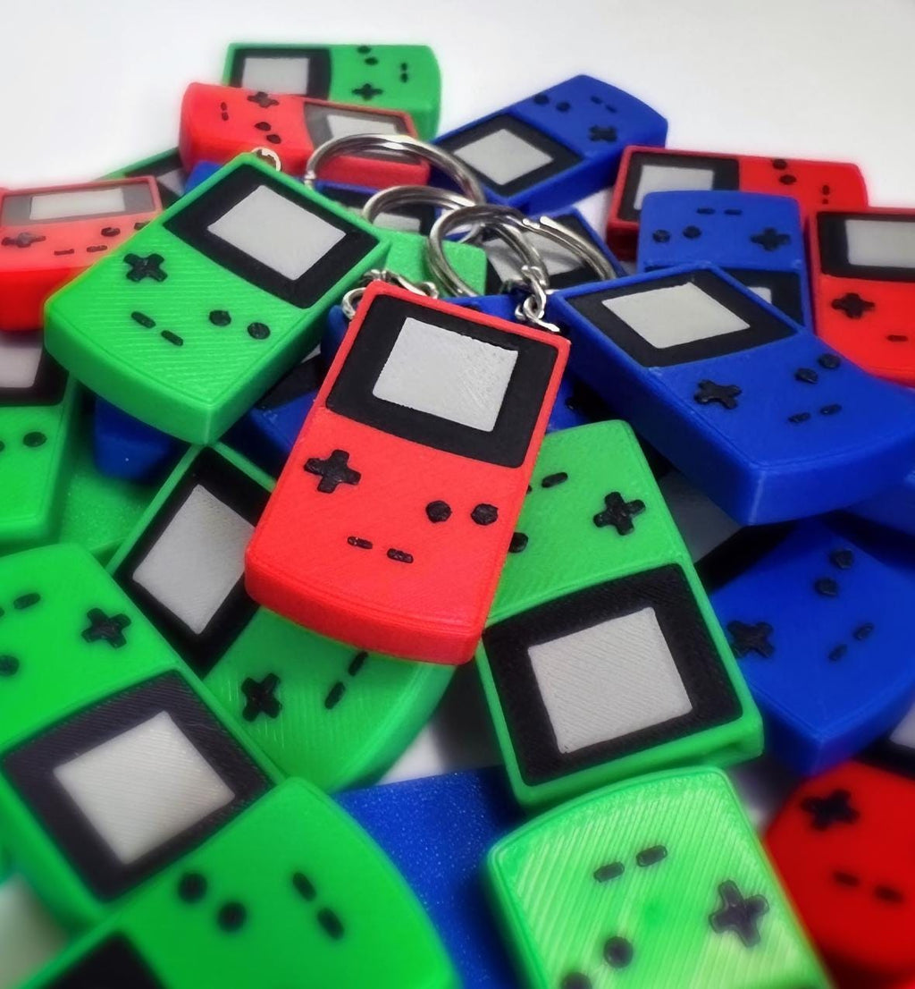 Mini GameBoy Color Keychain